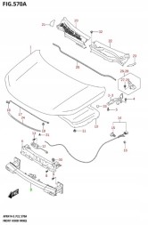 Suzuki OE 58270-63U00 SUZUKI VITARA 2024 - БАЛКА БАМПЕРА ПЕРЕДНЯ