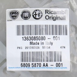 PSA ТРУБКА КОНДИЦІОНЕРА CITROEN PEUGEOT 1363085080 ОРИГІНАЛ