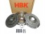 HBK SZV05-HBK Комплект зчеплення HBK з маховиком 228 мм