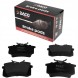 DACO 2× DACO GERMANY 603016 Гальмівний диск + Гальмівні колодки DACO Megane Clio Scenic Wind ЗАДНІ