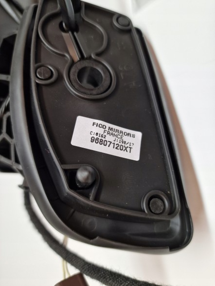 Peugeot OE ДЗЕРКАЛО ЗОВНІШНЄ ПРАВЕ PEUGEOT 207 CC SW 06-13 ORG КОМПЛЕКТ 8153AV