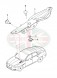 Jaguar OE Jaguar ОО C2D52851 zawias maski