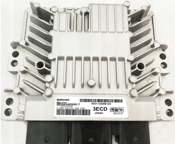 Ford OE KOMPUTER ECU FORD 5WS40585D-T 8V21-12A650-CD 3ECD.SERWISECU КОМП'ЮТЕР ECU FORD 5WS40585D-T 8V21-12A650-CD 3ECD