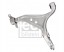 Febi bilstein 106141 Важель передний лівий febi bilstein 106141 mercedes x166 w166
