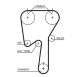 KP45509XS GATES Комплект газорозподільчого механізму