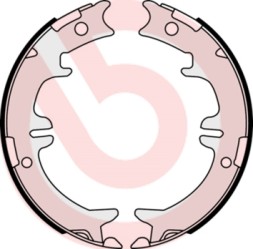 S83542 BREMBO Гальмівні колодки барабанні Brembo