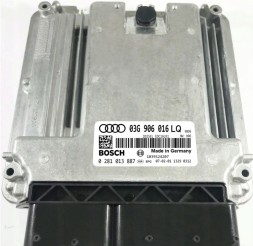 Audi OE КОМП'ЮТЕР (БЛОК УПРАВЛІННЯ) ДВИГУНА AUDI A4 B7 2.0 TDI 03G906016LQ 0281013887