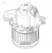 Denso DEA23023 Повітродувний вентилятор припливу dea23023 denso