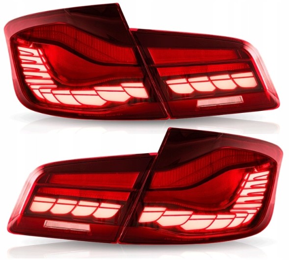 VLAND 201991-E LDBMK5 mhm Комплект задніх ліхтарів Vland Full Led Neon Oled Tuning Bmw 5 f10 09- Lci FL 13-17