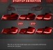 VLAND 201991-E LDBMK5 mhm Комплект задніх ліхтарів Vland Full Led Neon Oled Tuning Bmw 5 f10 09- Lci FL 13-17