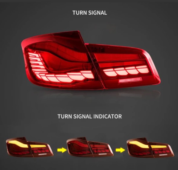 VLAND 201991-E LDBMK5 mhm Комплект задніх ліхтарів Vland Full Led Neon Oled Tuning Bmw 5 f10 09- Lci FL 13-17