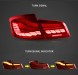 VLAND 201991-E LDBMK5 mhm Комплект задніх ліхтарів Vland Full Led Neon Oled Tuning Bmw 5 f10 09- Lci FL 13-17