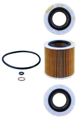 OX387D MAHLE ORIGINAL Фільтр мастил