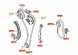 Mazda OE OE MAZDA SET+ PE02-12-201 ГРМ ЛАНЦЮГ НАБІР ОРИГІНАЛ OE MAZDA 3 6 CX-3 CX-5 2.0 , PE02-12-201