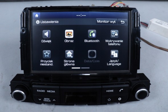 Hyundai OE 96160B90004X Hyundai I10 II 2019 Дисплей Head Up Navi панель