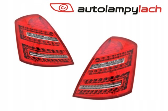 Китай D19PWE8440-1970R/LSL MERCEDES S W221 05- ЗАДНІ ЛІХТАРІ LED КОМПЛЕКТ З ПАТРОНАМИ