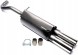TA-Technix EVOLUE276_1 Спортивний глушник вихлопу 2x76мм TA TECHNIX SEAT AROSA (6H1)