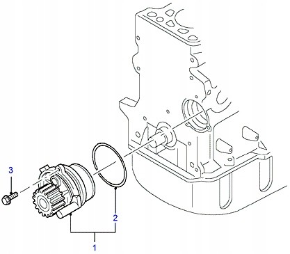 Schaeffler INA 530 0201 33 Водяна помпа + комплект ременя ГРМ