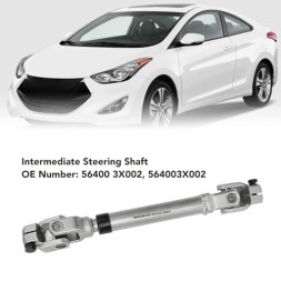 AD BRAKE B0DHHM9PTV Вал кермової колонки сталевий Hyundai Elantra Forte Coupe 3X002