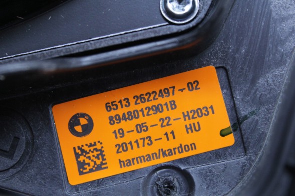 BMW OE 2622497 65132622497 МАЛОТОННАЖНИЙ ДИНАМІК ЛІВИЙ HARMAN КАРДОН BMW G29 Z4 2622497