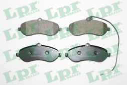 05P1348 LPR Комплект гальмівних колодок з 4 шт дисків