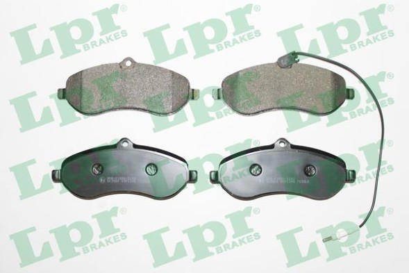 05P1348 LPR Комплект гальмівних колодок з 4 шт дисків