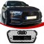 Китай AUDI A4 B9 PRZEDNIA ATRAPA CHŁODNICY GRILL PLASTER MIODU RS CZARNY POŁYSK Решітка радіатора Audi A4 B9 чорний глянець ABS стільники