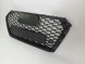 Китай AUDI A4 B9 PRZEDNIA ATRAPA CHŁODNICY GRILL PLASTER MIODU RS CZARNY POŁYSK Решітка радіатора Audi A4 B9 чорний глянець ABS стільники