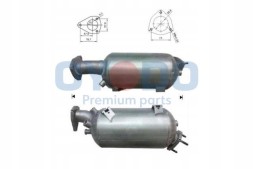 Oyodo 20N0005-OYO Дизельний фільтр часток audi a4 04-09, a6 04-11
