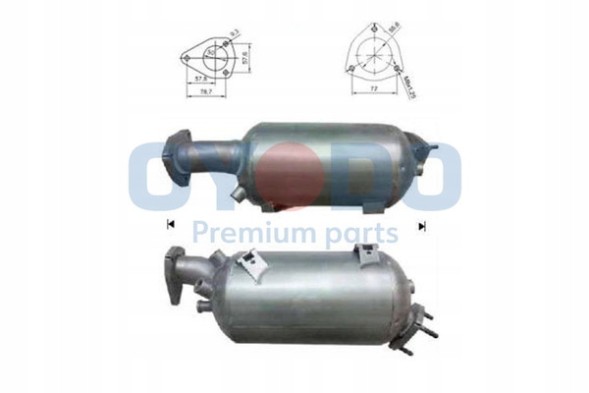 Oyodo 20N0005-OYO Дизельний фільтр часток audi a4 04-09, a6 04-11