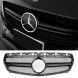 Китай GR025053 Атрапа гриль GT STYLE Mercedes A-Class W176 ЧОРНИЙ БЛИСК 12–15 (PRE-LIFT)