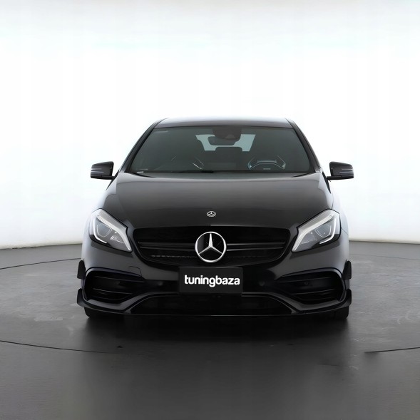 Китай GR025053 Атрапа гриль GT STYLE Mercedes A-Class W176 ЧОРНИЙ БЛИСК 12–15 (PRE-LIFT)