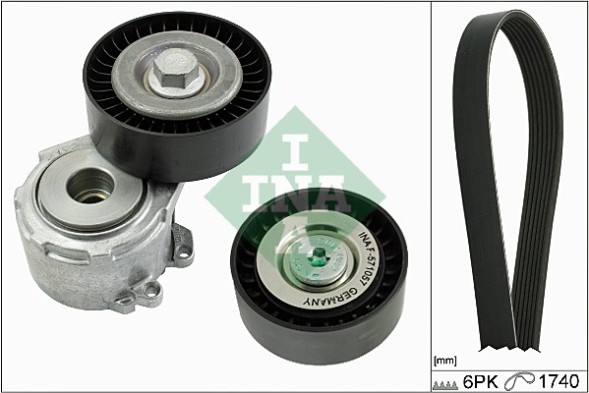 V-maxzone Part VIC-236526 Комплект поліклинового ременя 529 0158 10 для CITROEN C5 I, C5 II, C5