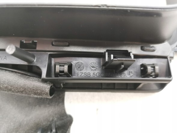 Volkswagen OE 5G0857189B, DWP535722OE Обід, рамка панелі приладів VW Golf VII 5G0857189B Новий оригінал