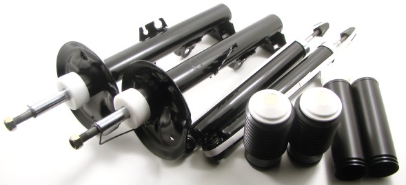 GT-Parts 051545LR PK 061586 Амортизатори х4 ПЕРЕДНІ + ЗАДНІ + бампери + накладки BMW 3 E36