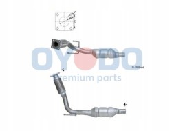 Oyodo 20N0067-OYO Каталізатор skoda затверджений - felicia 1.9 aef 1