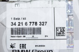 BMW OE 6778327 34216778327 Оригінальні гальмівні колодки задні mini r55 r56 r57 r58 r59 6778327