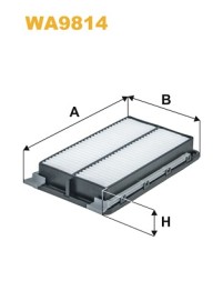WA9814 WIX FILTERS Фільтр повітряний