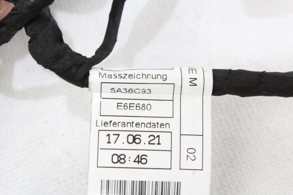 BMW OE 5A36C95 61125A36C95 5A36C93 ДЖГУТ ПРОВОДКИ ПЕРЕДНЬОГО БАМПЕРА PDC BMW IX I20