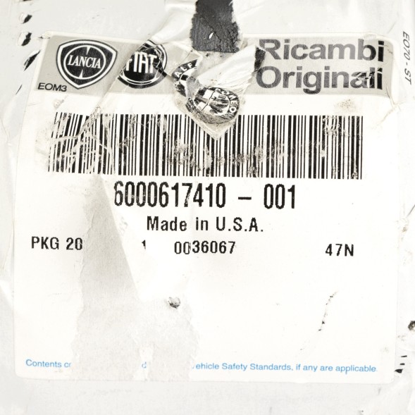 Fiat OE Верхня петля задніх дверей Fiat OE 6000617410