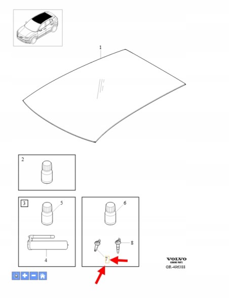 Volvo OE ФОРСУНКА ОМИВАЧА VOLVO XC90 XC60 V90 V60 S90 S60 OEM/OE 32244510