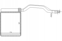 Nissens 71777 NIS/GIFT Обігрювач volvo c30 c70 ii s40 ii v50 ford c-max