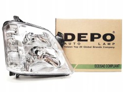Abakus 442-1130R-LD-EM Права фара opel meriva a 2004-2010 h1/h7