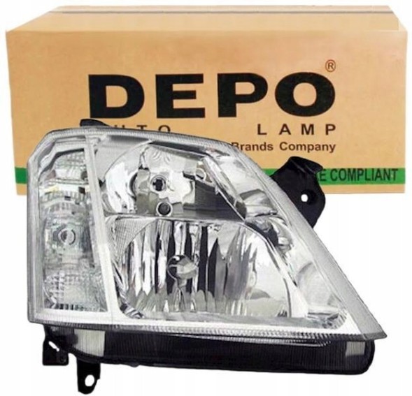 Abakus 442-1130R-LD-EM Права фара opel meriva a 2004-2010 h1/h7