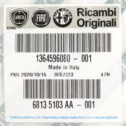 Fiat OE Датчик тиску Fiat Ducato OE 1364596080