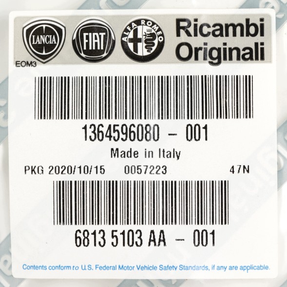 Fiat OE Датчик тиску Fiat Ducato OE 1364596080