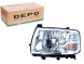 Abakus 231-1135L-LD-E Лівий рефлектор h4, ручний depo 231-1135l-ld-e