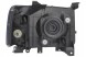 Abakus 231-1135L-LD-E Лівий рефлектор h4, ручний depo 231-1135l-ld-e