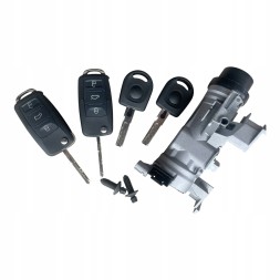 Blic 1K0905851B NOWA OE KOMPLETNA STACYJKA 2 KLUCZYKI 2 POD PILOT GROTY VW CADDY III 2005- 2006 2007 2008 2009 2010 2011 2012 2013 2014 2015 1.4 1.9 2.0TDI НОВИЙ ПОВНИЙ ЗАМОК ЗАПАЛЮВАННЯ З 2 КЛЮЧАМИ (ПІД ПУЛЬТ) ДЛЯ VW CADDY III 2005-