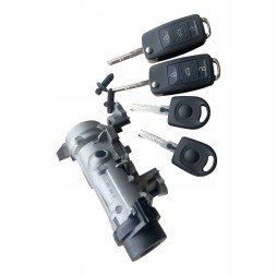 Blic 1K0905851B NOWA OE KOMPLETNA STACYJKA 2 KLUCZYKI 2 POD PILOT GROTY VW CADDY III 2005- 2006 2007 2008 2009 2010 2011 2012 2013 2014 2015 1.4 1.9 2.0TDI НОВИЙ ПОВНИЙ ЗАМОК ЗАПАЛЮВАННЯ З 2 КЛЮЧАМИ (ПІД ПУЛЬТ) ДЛЯ VW CADDY III 2005-